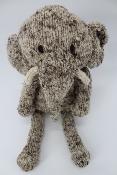 Doudou éléphant laine MM